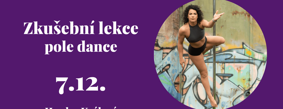 Zkušební lekce pole dance pro začátečníky