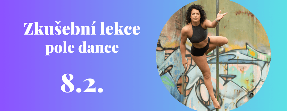 Zkušební lekce pole dance pro začátečníky